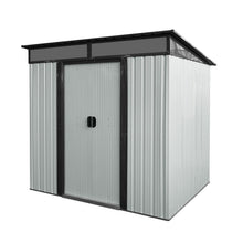 Load image into Gallery viewer, Outdoor Metal Storage Shed And Transparent Plate For Garden, Lawn

