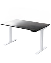 Load image into Gallery viewer, 48" Adjustable Black and White Stainless Steel Standing Desk
