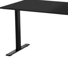 Load image into Gallery viewer, 60" Adjustable Black Stainless Steel Standing Desk
