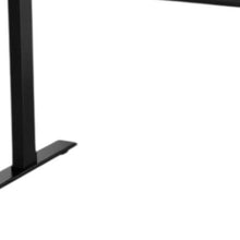 Load image into Gallery viewer, 60" Adjustable Black Stainless Steel Standing Desk
