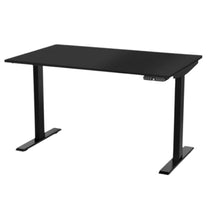 Load image into Gallery viewer, 48" Adjustable Black Stainless Steel Computer Desk
