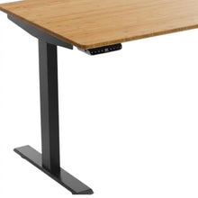 Load image into Gallery viewer, 48" Adjustable Brown and Black Standing Desk
