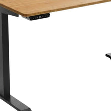 Load image into Gallery viewer, 60" Adjustable Brown and Black Standing Desk
