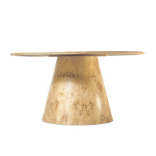 Load image into Gallery viewer, 48'' Wood Pedestal Base Round Top Dining Table - Natural
