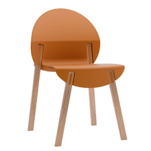 Load image into Gallery viewer, 4 Piece Set Of Single Chairs With A Design Combining Modern And Traditional Elements
