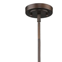 Load image into Gallery viewer, Antique Bronze Hanging Light with Dome Shade
