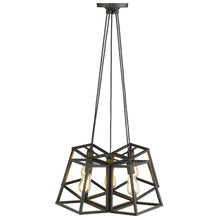 Load image into Gallery viewer, Bronze Lantern Five Light Metal Dimmable Chandelier
