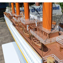 Load image into Gallery viewer, Hand Painted Model Boat (624250) - Light Brown / White
