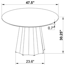 Load image into Gallery viewer, Dorgan - Round Dining Table - Black
