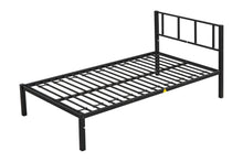 Load image into Gallery viewer, Metal Triple Twin Bunk Bed/ Can Be Separated into 3 Twin Beds/ Sturdy Metal/ Noise Reduced/ Bunk Bed for Three/ Safety Guardrail/ CPC Certified/ No Box Spring Needed
