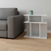 Load image into Gallery viewer, Wood End Table With 6 - White
