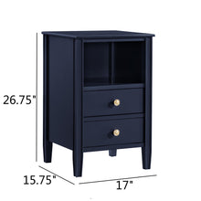 Load image into Gallery viewer, Winston - 2 Drawer Storage Nightstand
