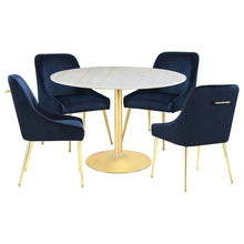 Load image into Gallery viewer, Raleigh - 5 Piece Dining Set - Blue
