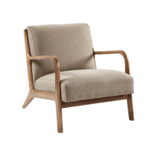 Load image into Gallery viewer, Mid-Century Style Lounge Chair With Upholstered Seat
