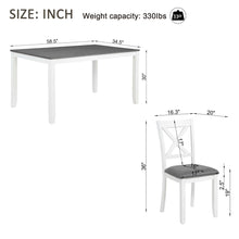 Load image into Gallery viewer, Kitchen Dining Set, Rectangular Dining Table
