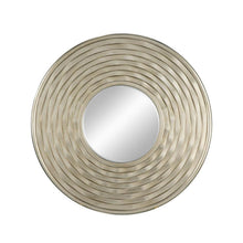 Load image into Gallery viewer, 31" Round Dimensional Thick Frame Accent Mirror - Silver
