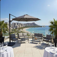 Load image into Gallery viewer, Round Cantilever Patio Umbrella With 360 Rotation &amp; Infinite Tilt Adjustment
