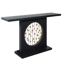 Load image into Gallery viewer, Console Table With Circular Art Decor For Living Room - Multi

