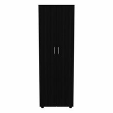 Load image into Gallery viewer, Tall Two Door Closet - Black
