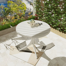 Load image into Gallery viewer, Modern Round Table, Waterproof, UV Resistant And Durable - White
