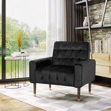 Load image into Gallery viewer, Comfy Arm Chair With Tufted Back, Modern For Living Room, Bedroom And Study
