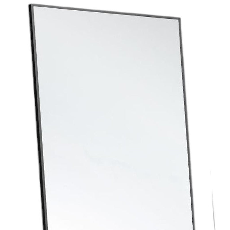 59" Metal Framed Standing Mirror - Black