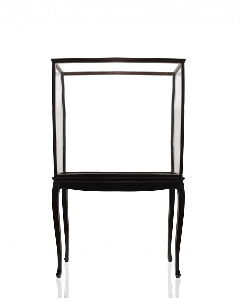 14" Glass Standard Display Stand - Brown