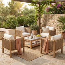 Load image into Gallery viewer, Modern Patio Chair With Armrests
