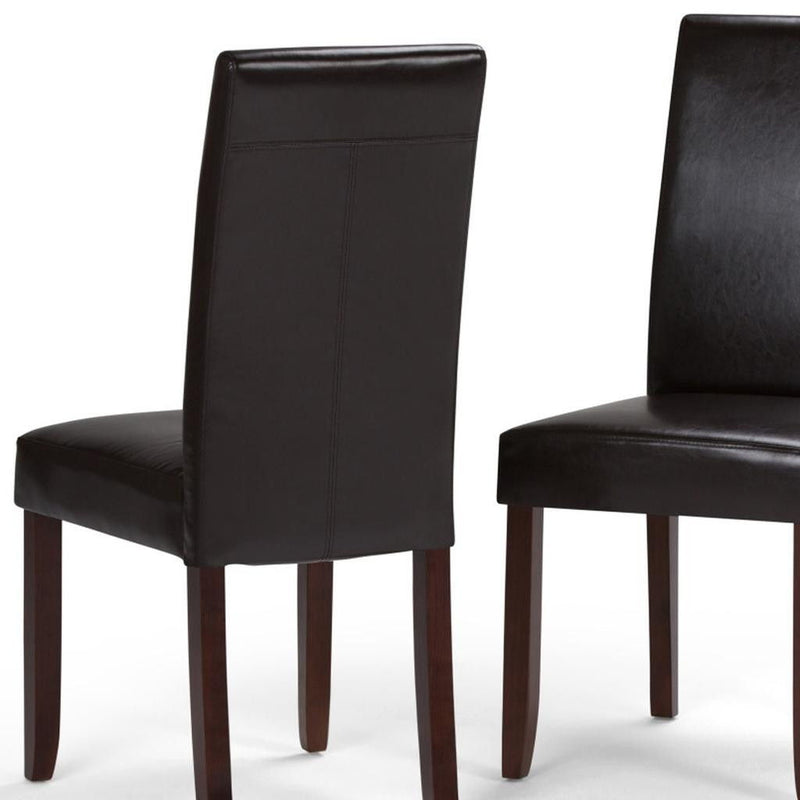 Dining Parsons Chair (Set of 2) - Brown