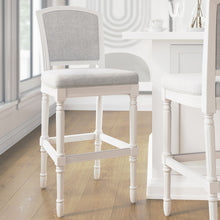 Load image into Gallery viewer, Stool With Upholstered Seat And Back
