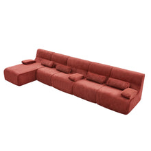 Load image into Gallery viewer, Oversized Sectional Sofa, Living Room Seating With Modular Design
