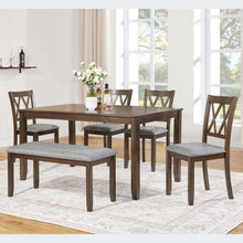 Load image into Gallery viewer, Modern Dining Set With Upholstered Chairs
