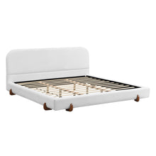 Load image into Gallery viewer, Elegant Upholstered Bed Frame
