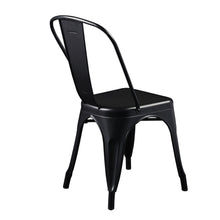 Load image into Gallery viewer, Steel Dining Side Chairs (Set of 4) - Black
