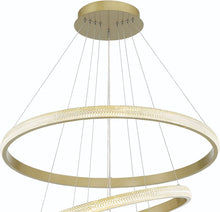 Load image into Gallery viewer, Candle Style Four Light Metal LED Dimmable Chandelier - Gold
