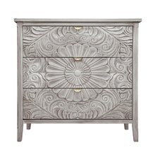 Load image into Gallery viewer, 3 Drawer Cabinet, American Furniture, Suitable For Bedroom, Living Room - Light Gray
