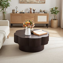 Load image into Gallery viewer, Modern Plum Blossom Shaped Coffee Table With Storage
