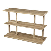 Load image into Gallery viewer, Floor Shelf Console Table With Shelves - Natural

