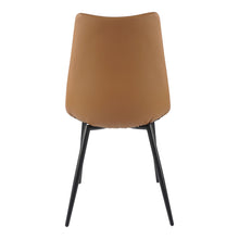 Load image into Gallery viewer, Upholstered Faux Leather Dining Side Chairs (Set of 2) - Tan
