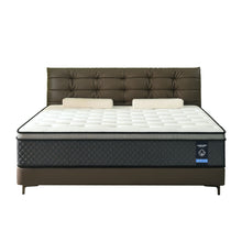 Load image into Gallery viewer, 10" Full Double Foam Hybrid Mattress - White / Dark Gray
