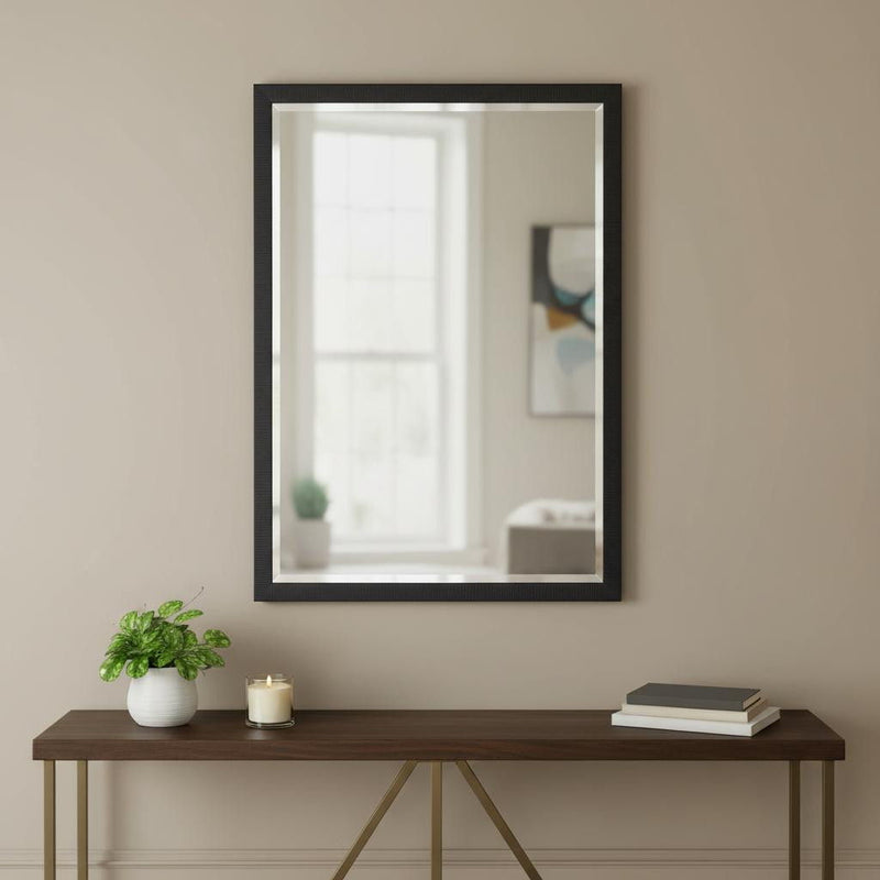 31'' Framed Accent Mirror - Black