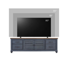 Load image into Gallery viewer, TV Stand For TVs Up To 90" - Blue
