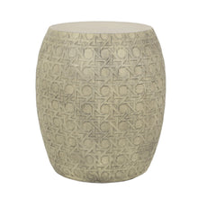 Load image into Gallery viewer, Outdoor Lightweight Concrete Side Table - Antique Yellow
