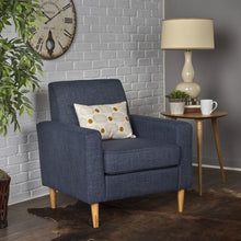 Load image into Gallery viewer, Nebulize - Upholstered Fabric Club Chair With Button Tufted And Square Off Arm And Back

