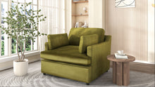 Load image into Gallery viewer, Oversized Accent Chair Comfortable Armrest Cushions, Versatile Neutral Style, Elegant Design, Durable Frame
