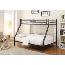 Load image into Gallery viewer, ACME Limbra Bunk Bed (Twin XL/Queen) in Sandy Black 38000
