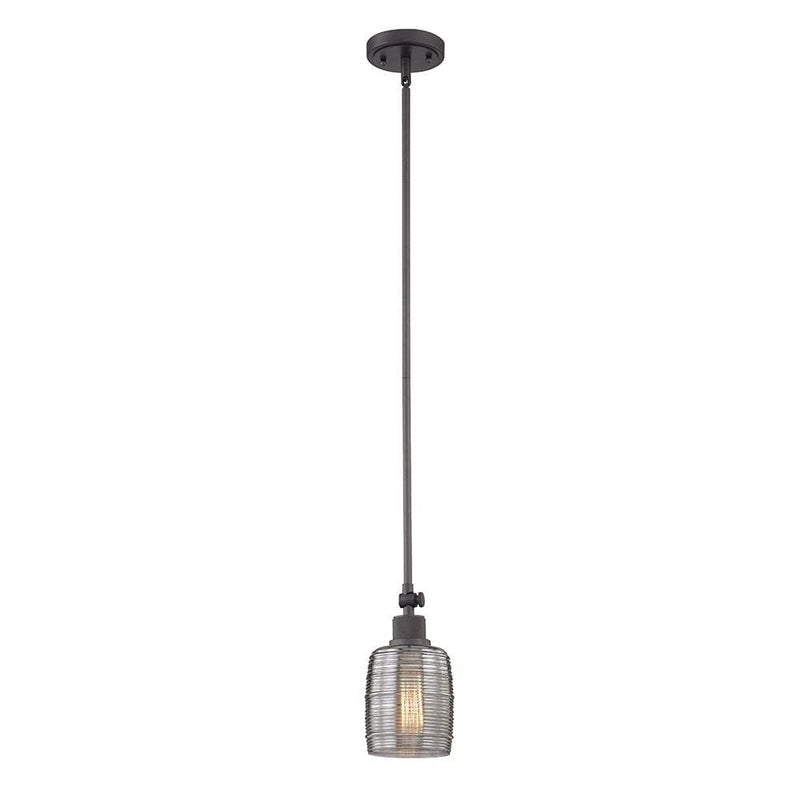 Kitchen Island Dimmable Chandelier With Shades - Gray