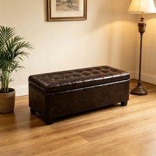 Load image into Gallery viewer, Elegant Tufted Storage Ottoman Bench
