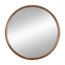 Load image into Gallery viewer, Round Wood Mirror, Wall Mounted Mirror Home Decor For Bathroom Living Room
