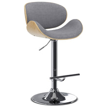 Load image into Gallery viewer, Marana - Handcrafted Bentwood Adjustable Swivel Bar Stool
